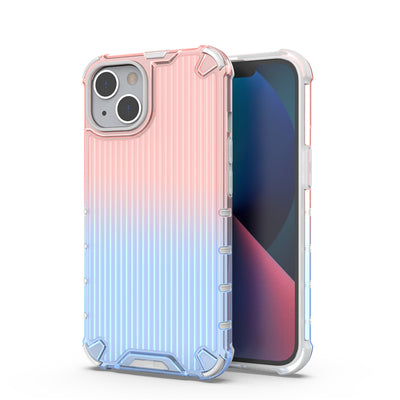 Husa Ombre Protect pentru iPhone 13 Roz And Albastru Armored
