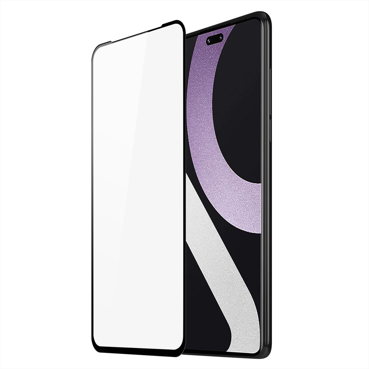 Folie Dux Ducis 9D sticla Xiaomi 12 Lite 9H cu Negru Frame