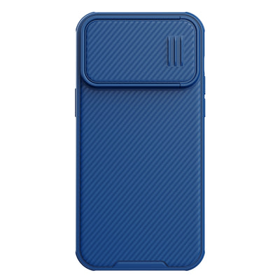 Husa Nillkin Camshield S iPhone 14 Pro Max Armored Cover Camera Protector Albastru