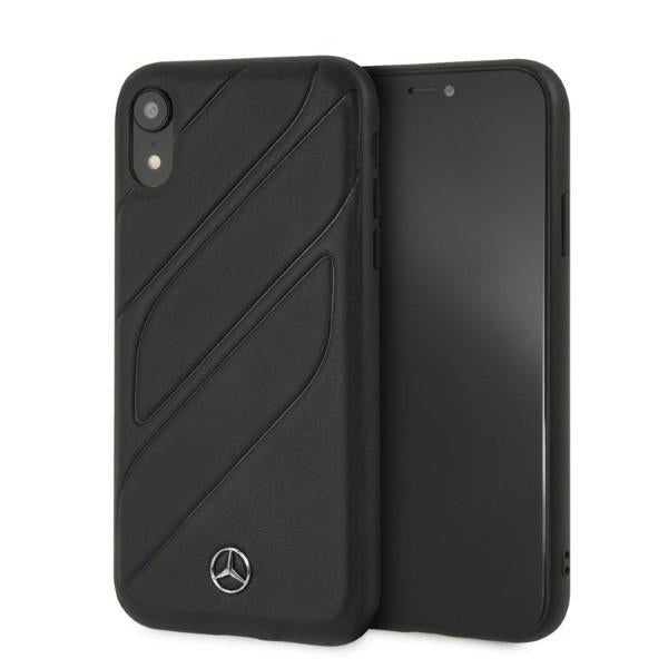 Husa Mercedes iPhone Xr Negru/Negru Hardcase New Organic I