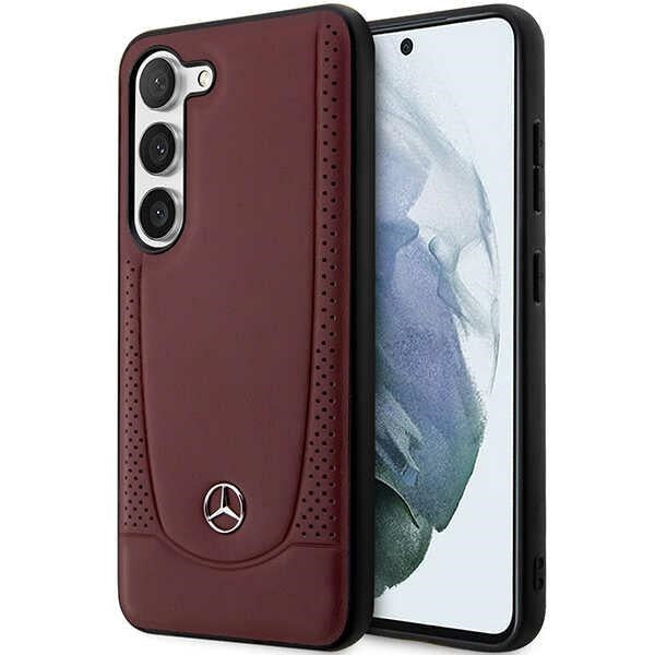 Husa Mercedes S23+ S916 Rosu/Rosu Hardcase Leather Urban Bengale