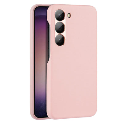 Husa Dux Ducis Grit pentru Samsung Galaxy S23+ Elegant Made Of Artificial Leather Roz