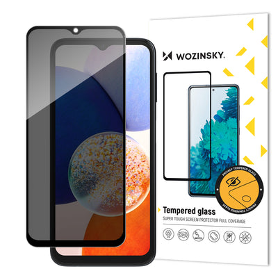 Folie Wozinsky Privacy Glass sticla pentru Samsung Galaxy A13 cu Anti Spy Privacy Filter