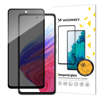 Folie Wozinsky Privacy Glass sticla pentru Samsung Galaxy A53 5G cu Anti Spy Privacy Filter