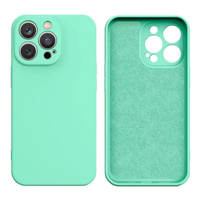 Husa Silicone pentru Samsung Galaxy A14 5G / Galaxy A14 Silicone Cover Mint Verde
