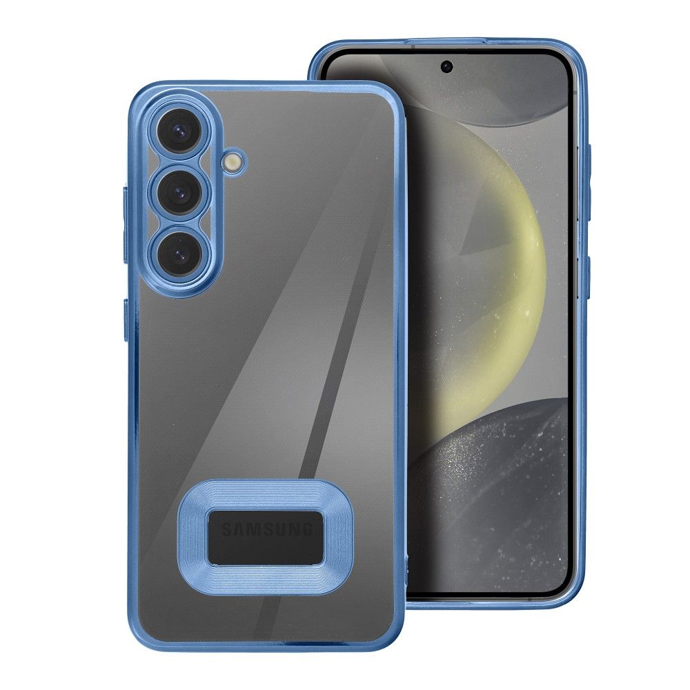 Husa Glam pentru Samsung S25 Albastru