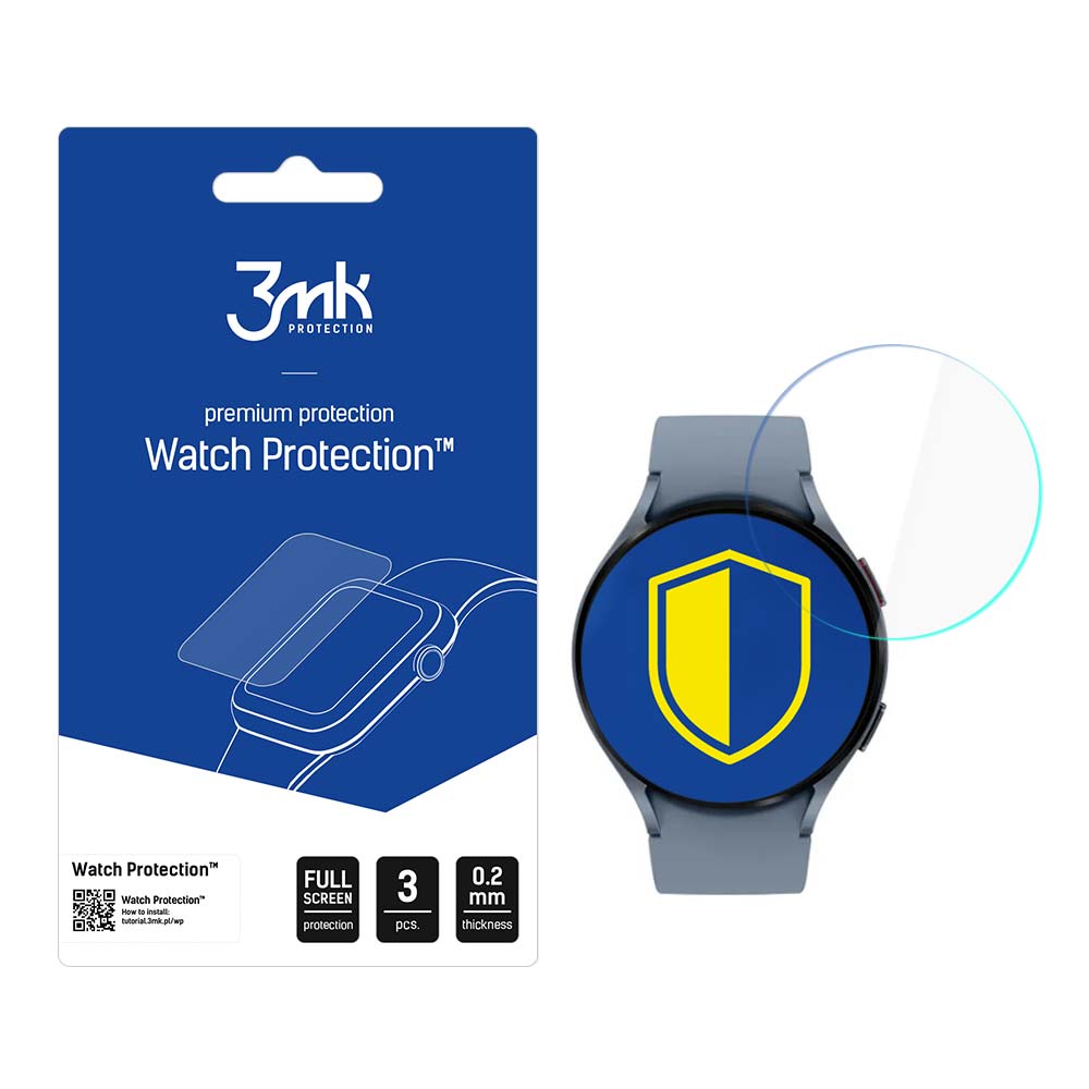 Folie 3mk Watch Protection™ V. Flexibleglass Lite Hybrid Glass pentru Samsung Galaxy Watch 5 44 Mm