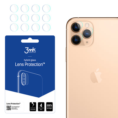 Folie 3mk Lens Protection™ Hybrid Camera Glass pentru iPhone 11 Pro