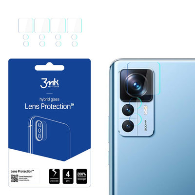 Folie 3mk Lens Protection™ Hybrid Camera Glass pentru Xiaomi 12T / 12T Pro