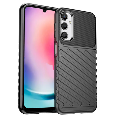 Husa Thunder pentru Samsung Galaxy A24 4G Silicone Armor Negru