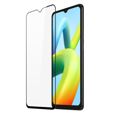 Folie Dux Ducis 9D sticla protectie pentru Xiaomi Redmi A2 / Redmi A1 9H cu Negru Frame