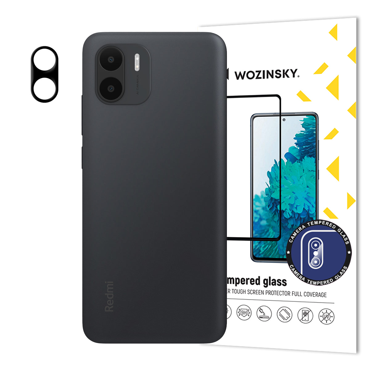 Folie Wozinsky Full Camera Glass pentru Xiaomi Redmi A2 / Redmi A1