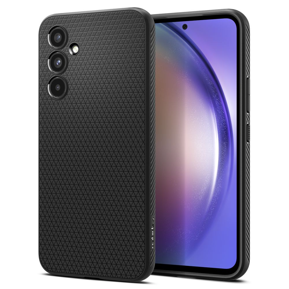 Husa Spigen Liquid Air pentru Samsung Galaxy A54 5G - Matte Negru