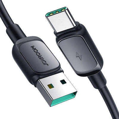Cablu Joyroom Multi-color Series A14 Usb-a / Usb-c 3A 1.2 M - Negru