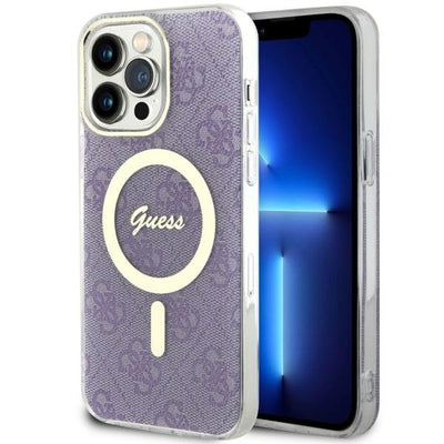 Husa Guess Guhmp14xh4stu iPhone 14 Pro Max 6.7" Mov/Mov Hardcase 4G Magsafe