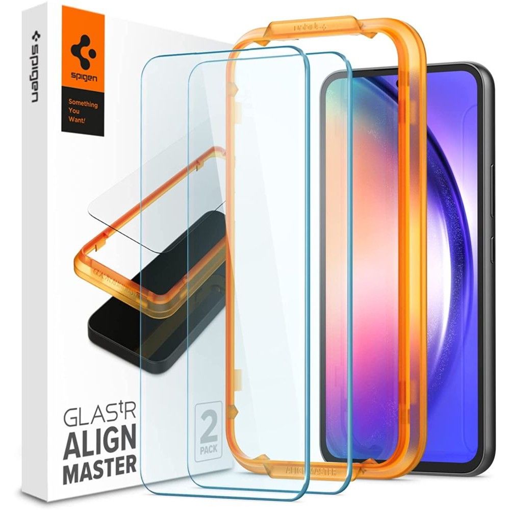 Folie Spigen ALM Glas.tr sticla pentru Samsung Galaxy A54 5G - 2 Pcs.