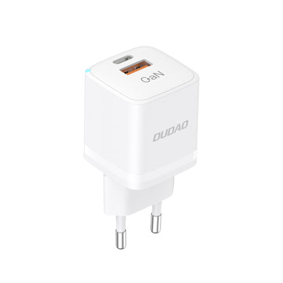 Incarcator priza Gan 33W PPS USB C/USB Dudao A13pro - Alb