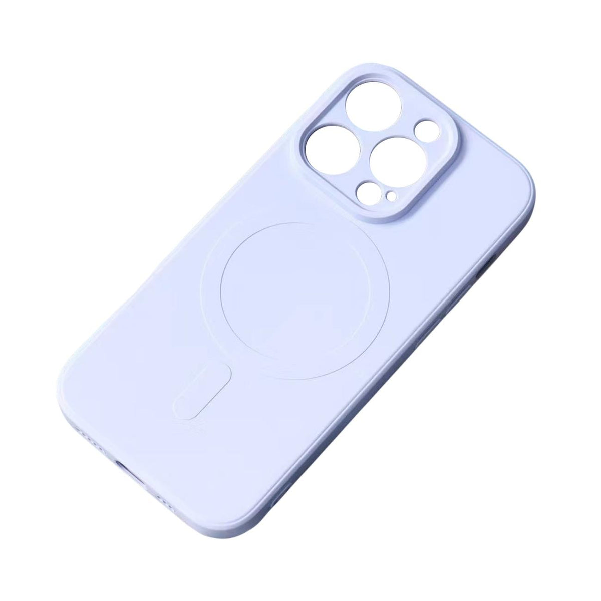 Husa Magsafe Compatible Silicone pentru iPhone 15 Pro Max Silicone - Albastru