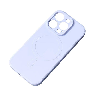 Husa Magsafe Compatible Silicone pentru iPhone 15 Plus Silicone - Albastru