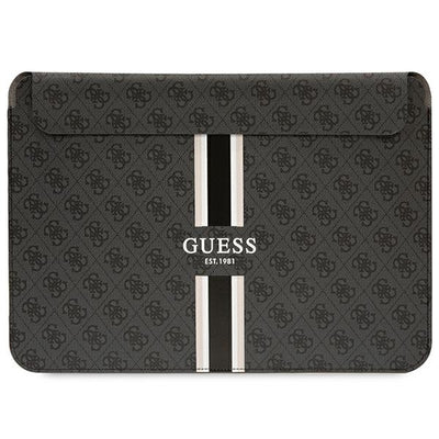 Husa laptop Guess 4G Printed Stripes Cover pentru A 14" Laptop - Negru