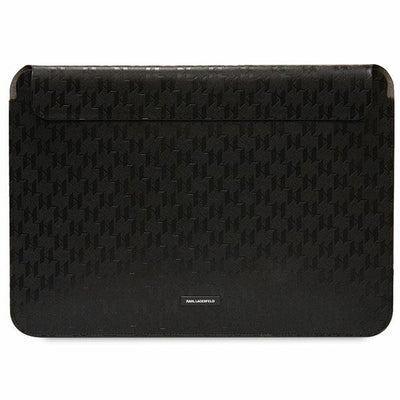 Husa Karl Lagerfeld Saffiano Plaque pentru A 14" Laptop - Negru