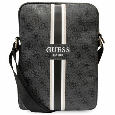 Husa tableta Guess Bag Gutb10p4rpsk 10" Negru/Negru 4G Stripes Tablet Bag