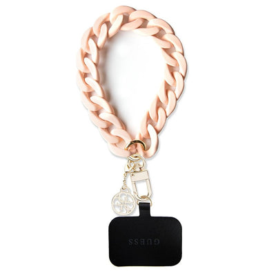 Husa Guess Guoucbmc4mp Universal Big Hand Curea - Roz Acrylic 4G Charm