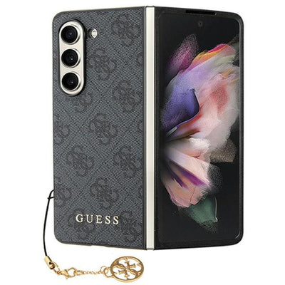 Husa Guess Guhczfd5gf4ggr F946 Z Fold5 Gri/Gri Hardcase 4G Charms Collection