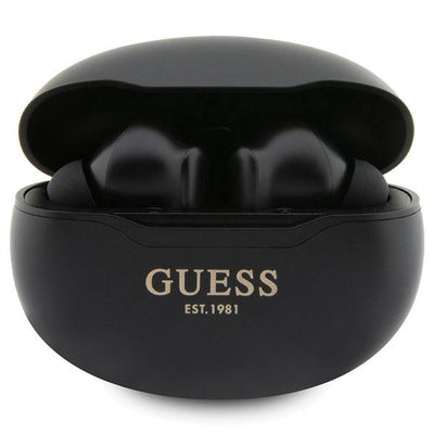 Casti Guess Gutwst50ek TWS Bluetooth + Docking Station - Negru Classic EST
