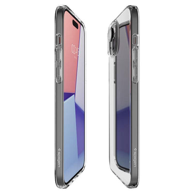 Husa Spigen Crystal Flex pentru iPhone 15 Plus - Transparent