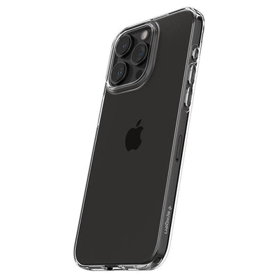 Husa Spigen Crystal Flex pentru iPhone 15 Pro Max - Transparent