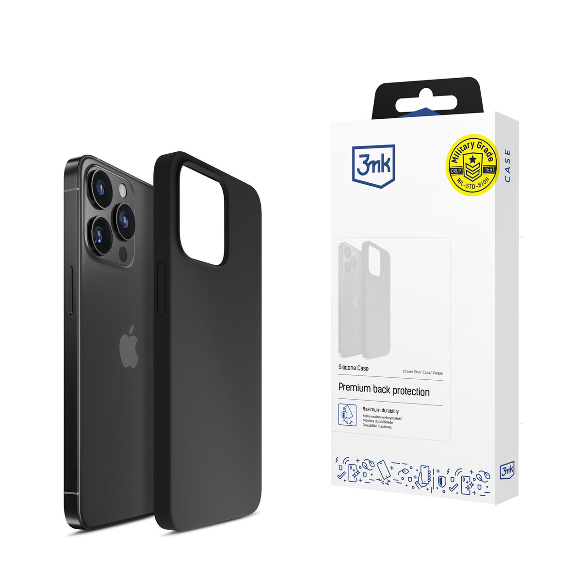 Husa Apple iPhone 15 Pro - 3mk Silicone