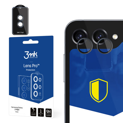 Folie Samsung Galaxy Z Flip 5 - 3mk lentila Protection Pro Negru