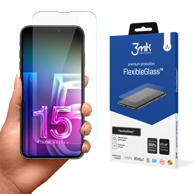 Folie Apple iPhone 15 Plus - 3mk Flexibleglass™