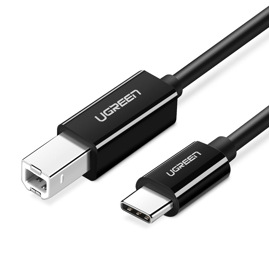 Cablu Ugreen Us241 Usb-c 2.0 - Usb-b 1 M - Negru