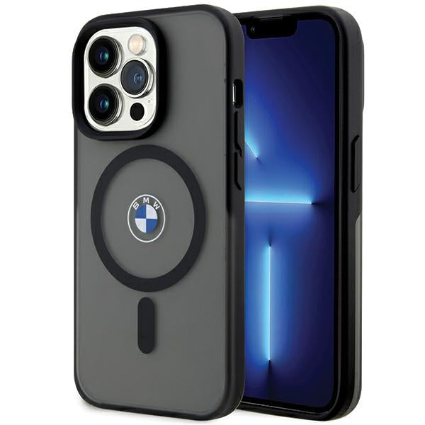 Husa BMW IML Signature Magsafe pentru iPhone 15 Pro - Negru