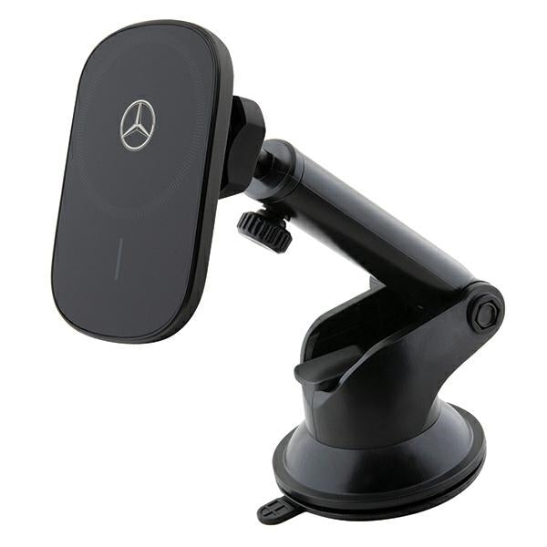 Suport Mercedes Mewccgslk 15W Induction pentru Air Vent/Glass Negru/Negru Argintiu Stars Magsafe