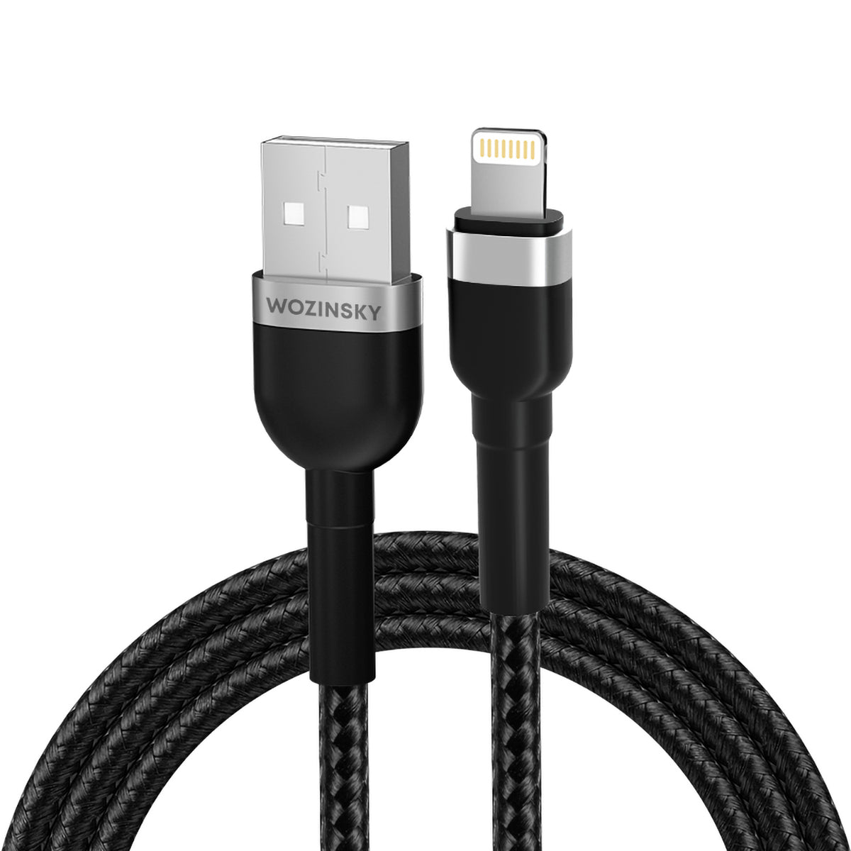Cablu Wozinsky Wnbal2 Usb-a / Lightning 2.4A 2 M - Negru