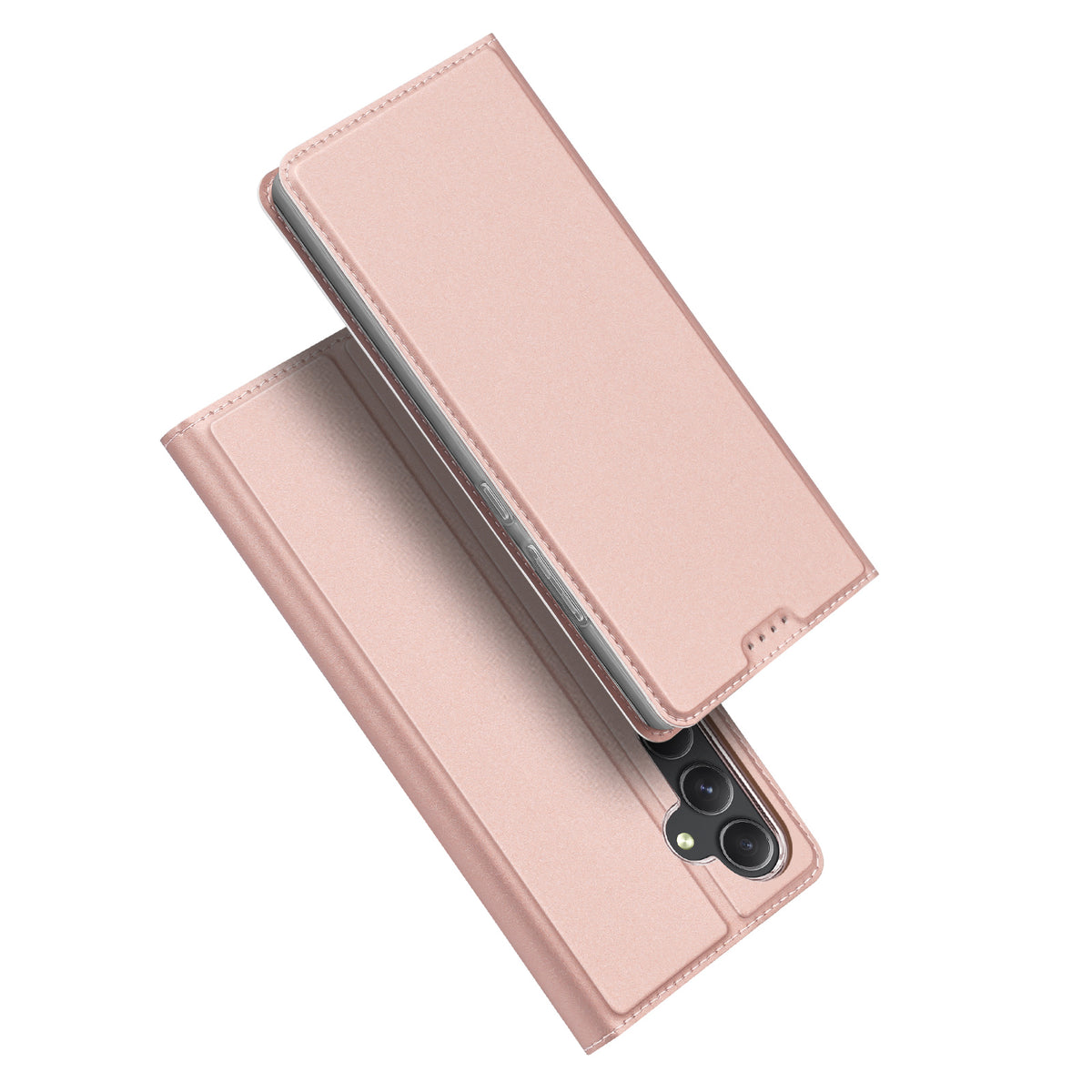 Husa Dux Ducis Skin Pro pentru Samsung S24+ cu Flap - Roz