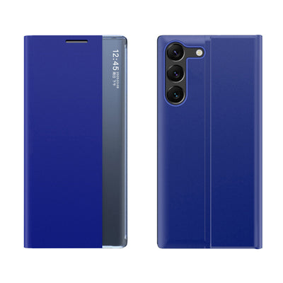 Husa New Sleep View Samsung A05s Albastru