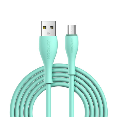 Cablu Joyroom Bowling Data S-2030m8 Usb-a / Micro USB 3A 2m - Verde