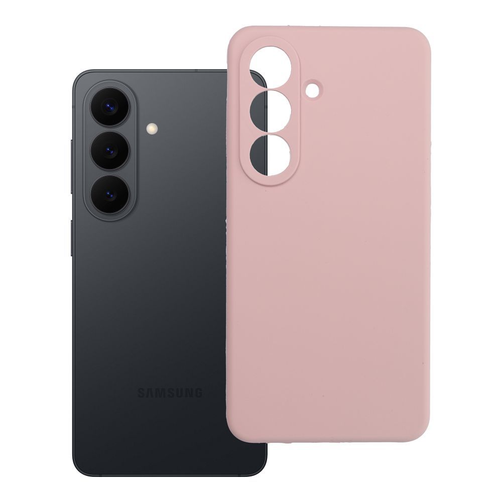 Husa pentru Samsung S26 Silicone 2mm (Camera Protection) Powder Roz
