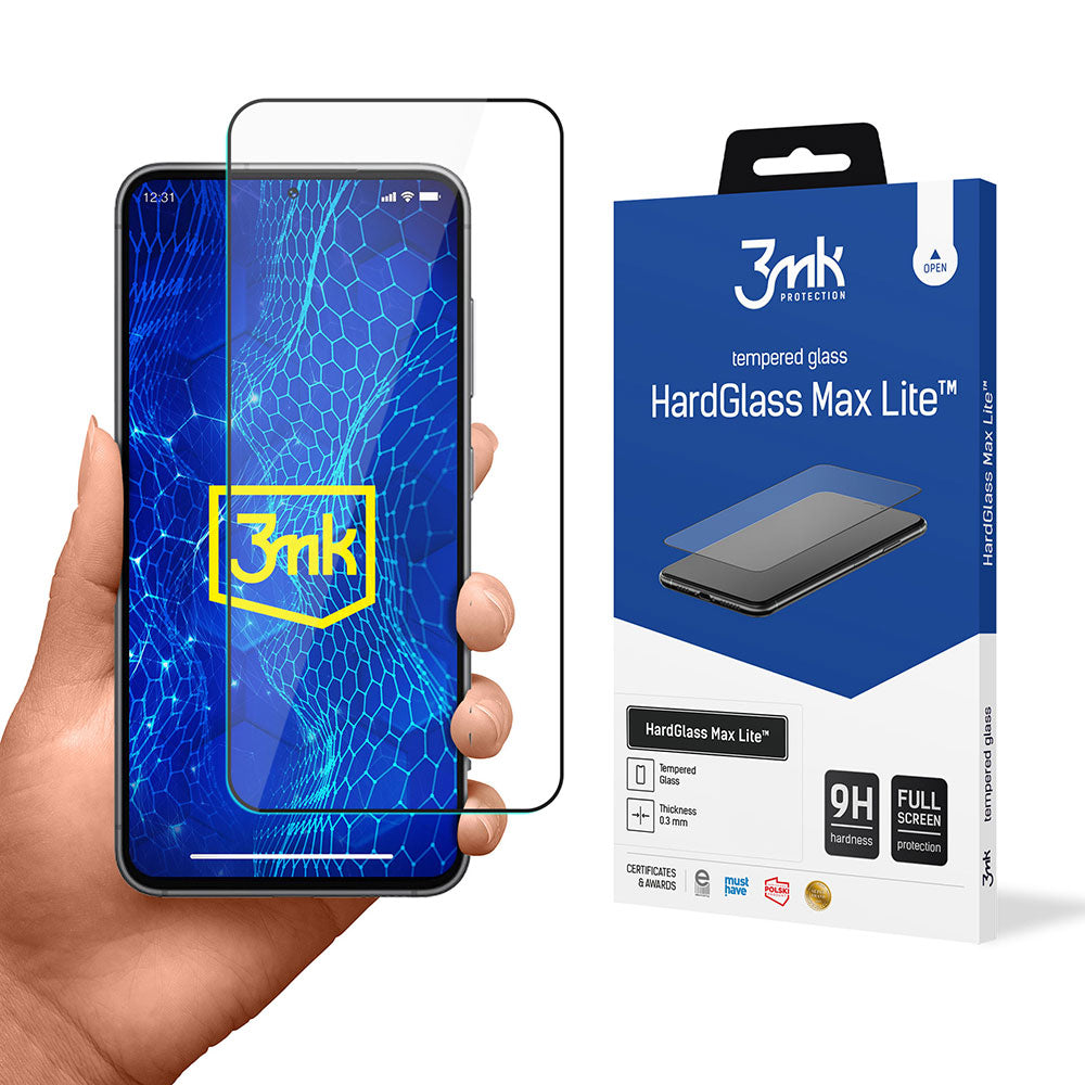Folie 9H 3mk Hardglass Max Lite™ Glass pentru Samsung Galaxy S24+