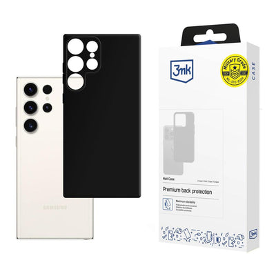 Husa 3mk Matt pentru Samsung Galaxy S24 Ultra - Negru