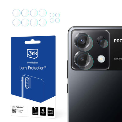 Folie 3mk Lens Protection™ Hybrid Camera Glass pentru Poco X6 5G