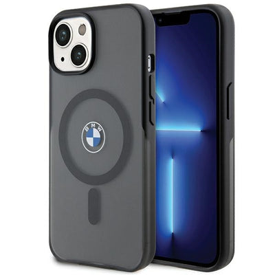 Husa BMW IML Signature Magsafe pentru iPhone 15 Plus / 14 Plus - Negru