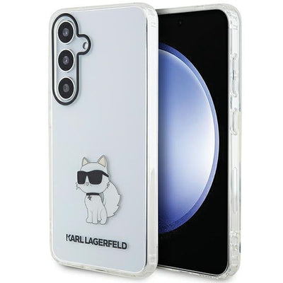 Husa Karl Lagerfeld IML Choupette pentru Samsung Galaxy S24 - Transparent