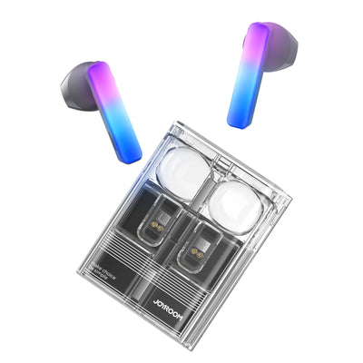 Casti TWS Joyroom Icelens Series Wireless cu LED Lights - Negru