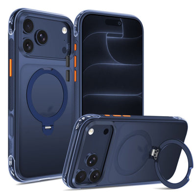 Suport auto Tech-protect Magair Stand Magsafe CC iPhone 17 Pro / 18 Pro mat Deep Albastru