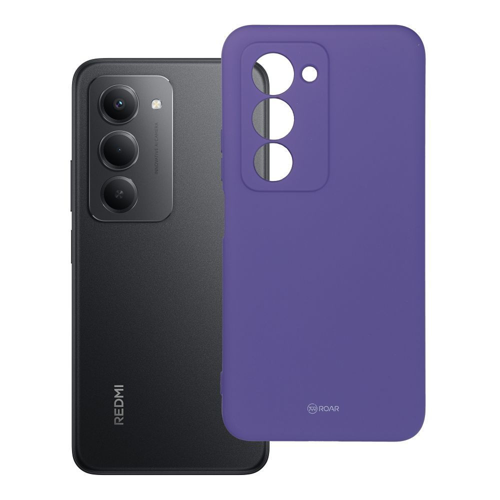 Husa Roar ALL DAY Colorful Jelly pentru Xiaomi Redmi 15 4G / 5G (171,1mm) Mov